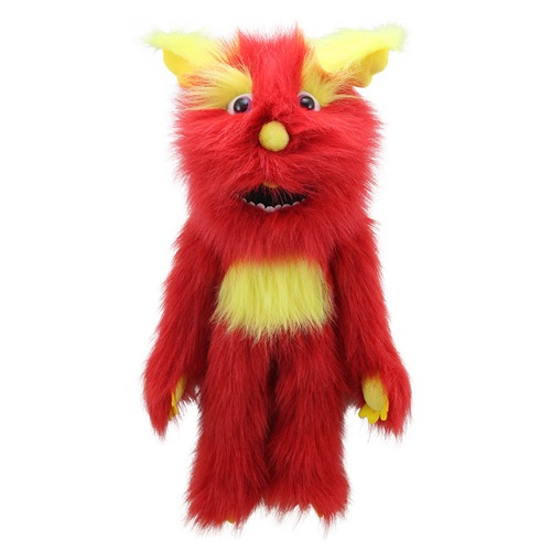 Handpop 55cm red monster