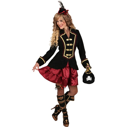 Piraten kostuum dames luxe