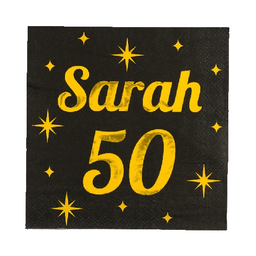 Servetten Sarah 50 Classy party 16st