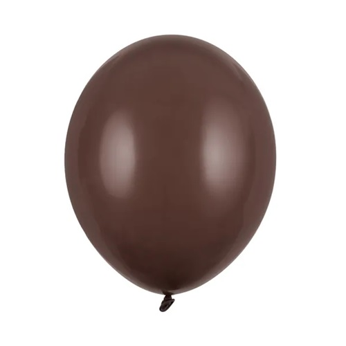 Ballonnen cocoa brown standaard 10 stuks