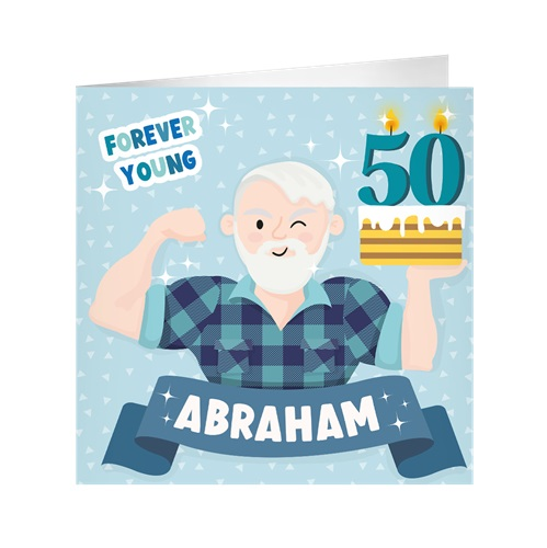 Verjaardagskaart Abraham XL