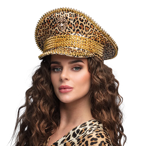 Burning man hoed panter goud maar fout