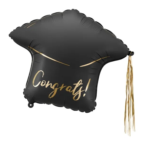 Folieballon Cap Congrats 60x55cm