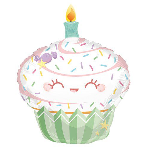 Folieballon cupcake Supershape 91cm