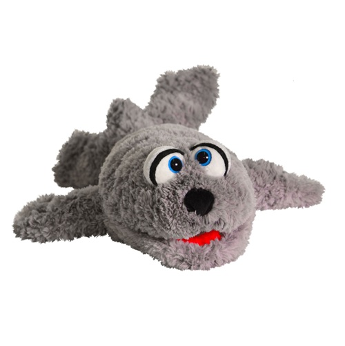 Handpop 38cm grijze zeehond