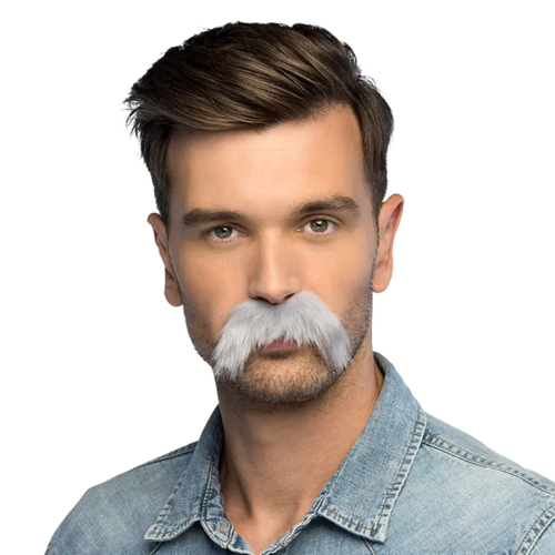 Plaksnor Johan grijs