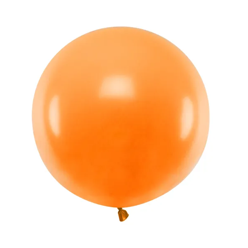 Ballon rond 60cm Mandarin orange per stuk