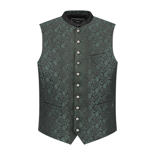 Oktoberfest traditioneel heren gilet groen luxe 50
