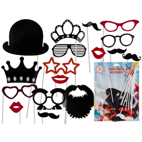 Photo booth props algemeen 17st