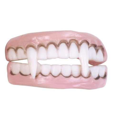 Dracula gebit rubber