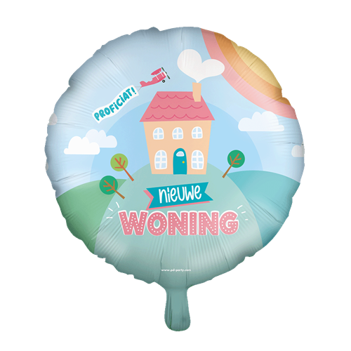 Folieballon Nieuwe woning 46cm
