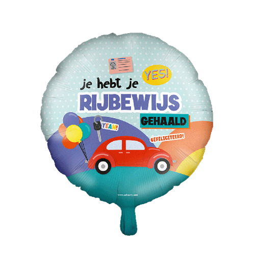 Folieballon rijbewijs 46cm