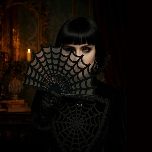 Halloween waaier Gothic
