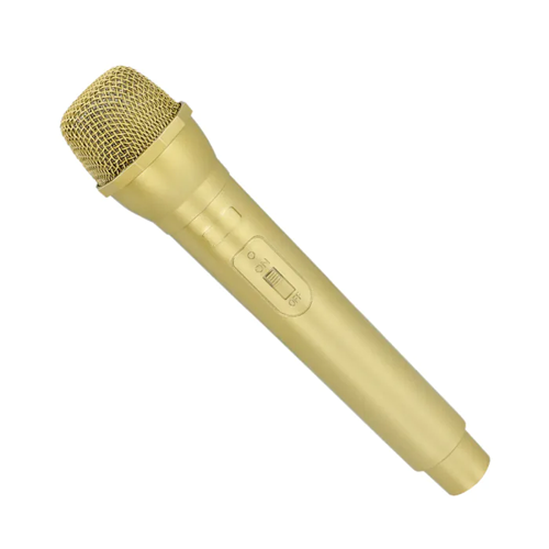 Microfoon goud 23,5cm