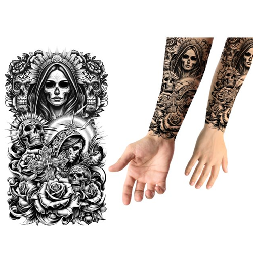 Plaktattoo Catrina 14x30cm