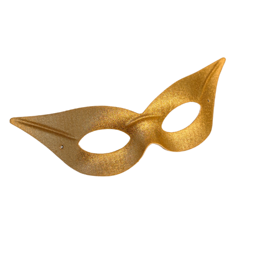 Oogmasker vogelmodel voorgevormd goud