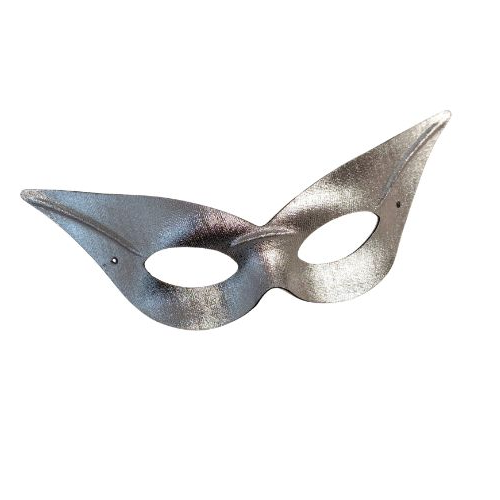 Oogmasker vogelmodel voorgevormd zilver
