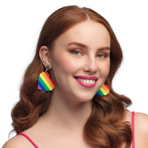 Oorbellen pride regenboog