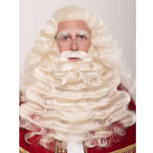 Sinterklaas baard en pruik Swisslace