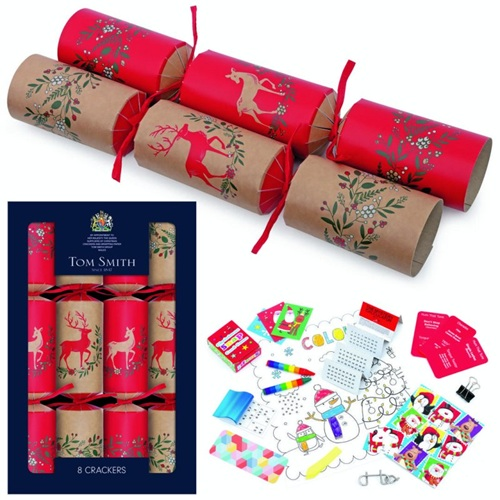 Tom Smith Christmas cracker Family Kraft 8st