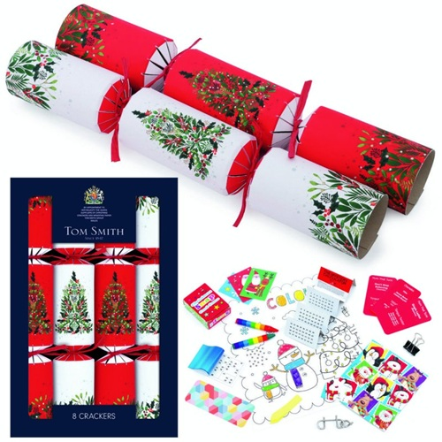 Tom Smith Christmas cracker Family Traditional 8st