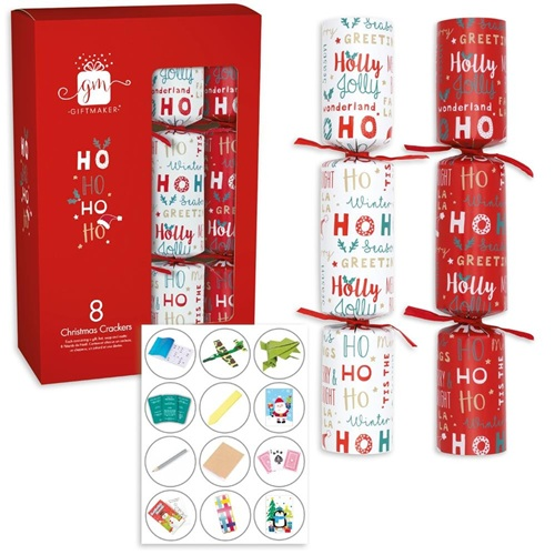 Tom Smith Christmas cracker HOHOHO 8st