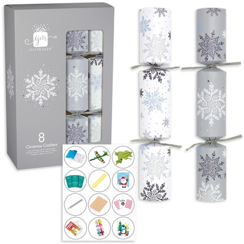 Tom Smith Christmas cracker Silver-white 8st