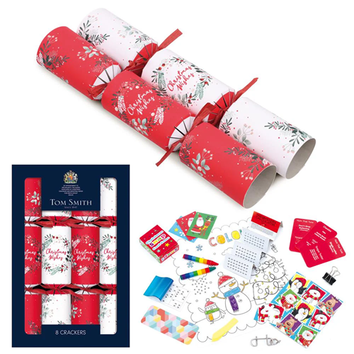 Tom Smith christmas crackers traditonal serie 8st