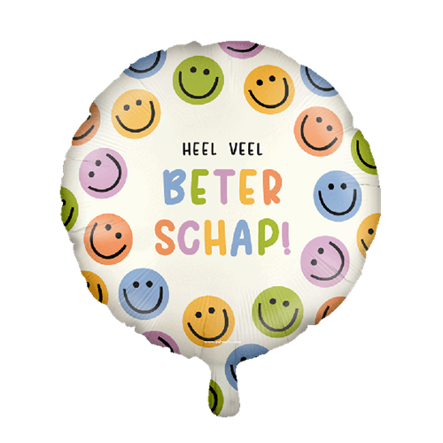Folieballon Beterschap 46cm
