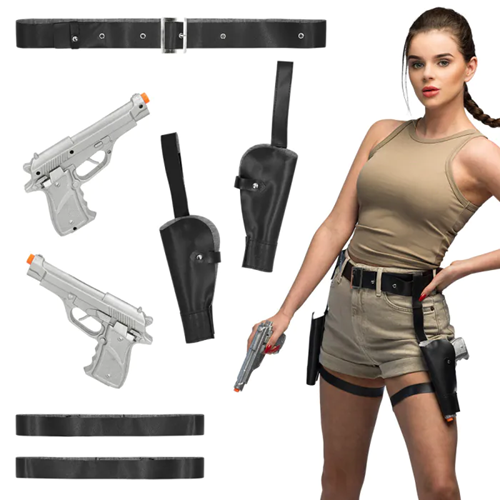 Tomb raider holster set met pistolen