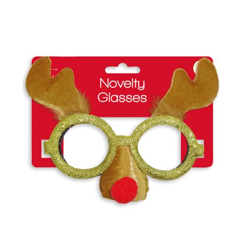 Kerst bril funny reindeer