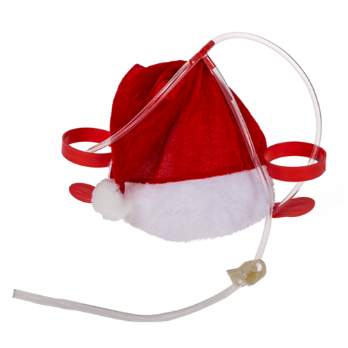 Kerstmuts drinkhelm