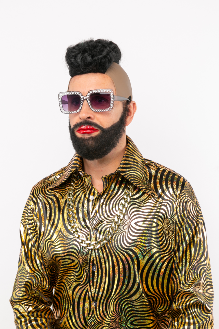 Pruik en baard B.A. Baracus The A-team