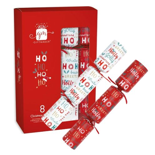 Tom Smith Christmas crackers HOHOHO 8st
