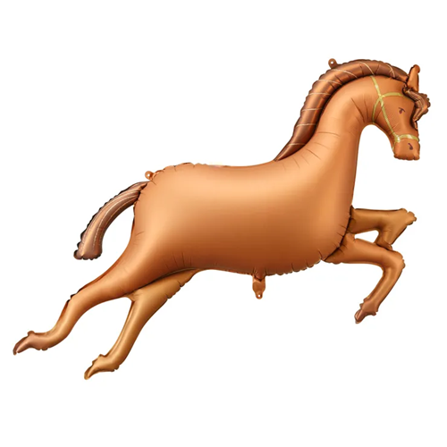 Folieballon paard 125x100cm