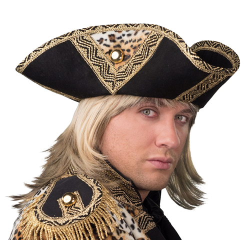 Hoed driesteek luipaardprint