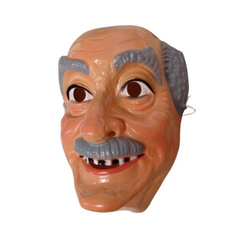 Masker Abraham grijze haren