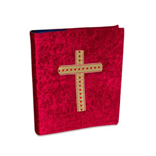 Sinterklaas boekomslag met kruis