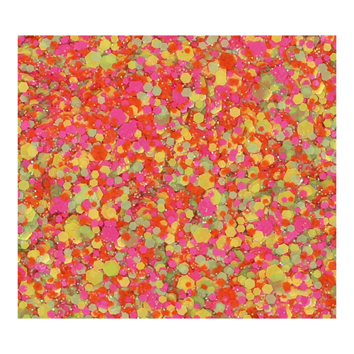 Chunky glitter Cream Superstar Fluor Fantasy 10ml