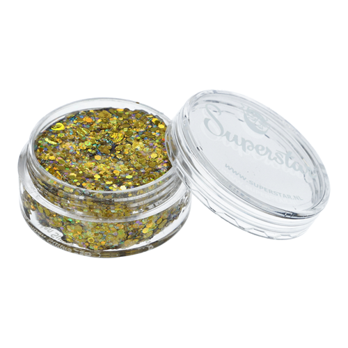 Chunky glitter Cream Superstar Golden Sunlight 10ml