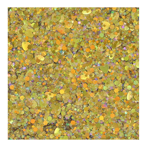 Chunky glitter Cream Superstar Golden Sunlight 10ml