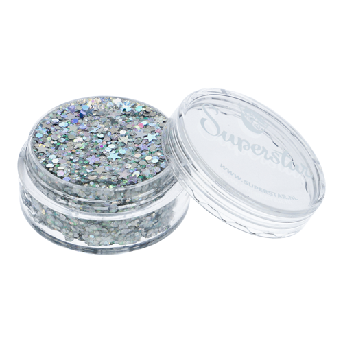 Chunky glitter Cream Superstar Silver Starlight 10ml