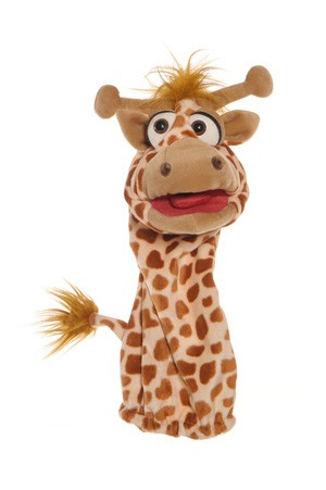 Living puppets handpop sok Giraffe 39cm
