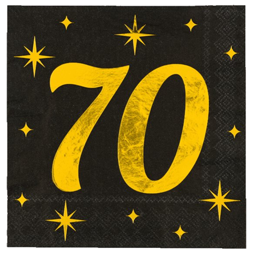 Servetten 70 Classy party 16st