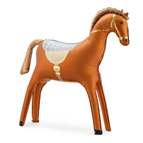 Folieballon Standing Horse 112x97cm