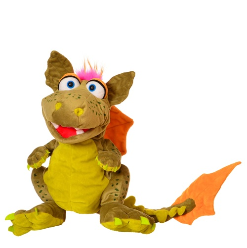 Living puppets handpop Rocco de draak