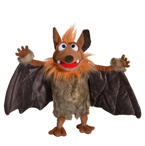 Living puppets handpop Tamika de vleermuis