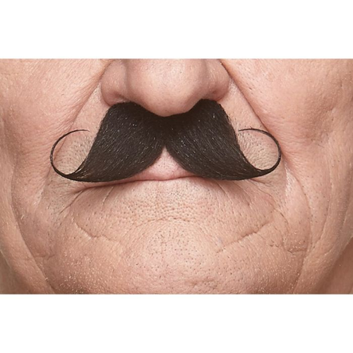 Snor Petit Handlebar zwart