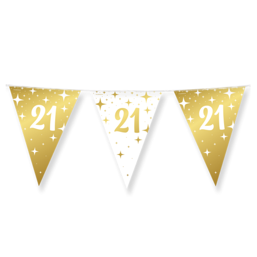 Vlaggenlijn 21 jaar Fancy party 10m