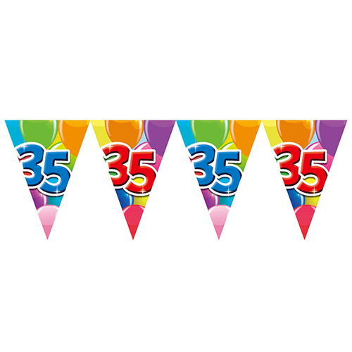 Vlaggenlijn 35 jaar 10m